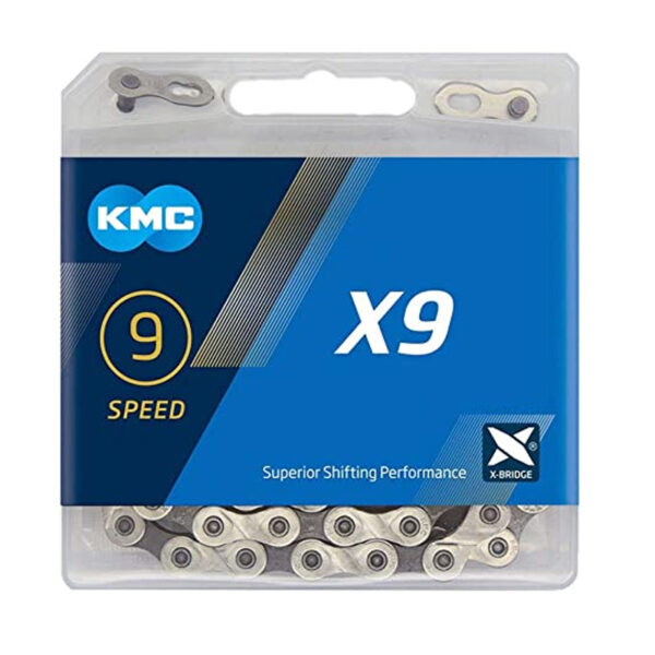 cadena kmc x9 9 velocidades